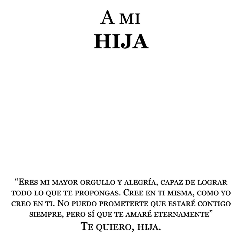 Dedicatoria