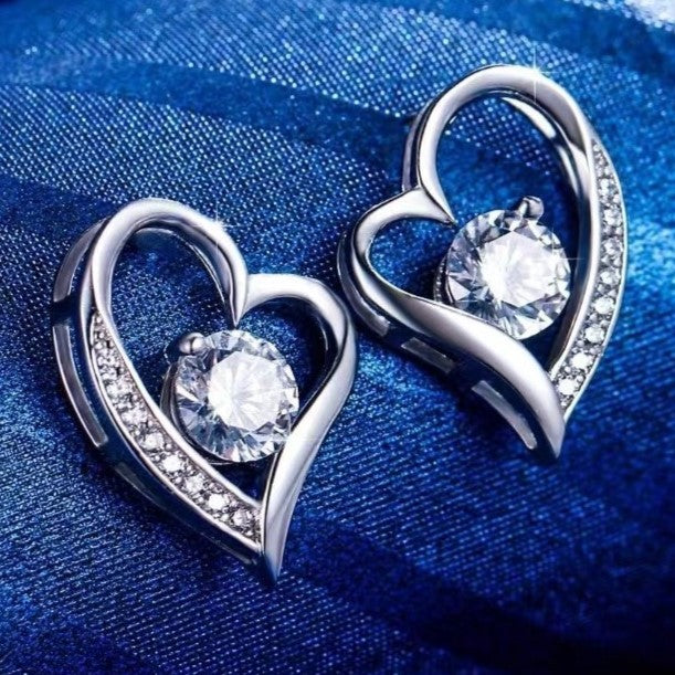Par Pendientes Amor Eterno